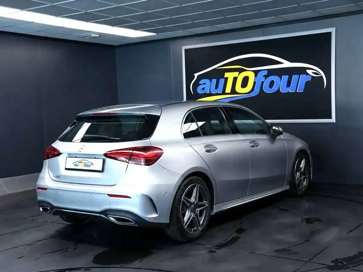 Usata Mercedes A180 AMG line 136 CV (100 kW) 2025 Argento Berlina
