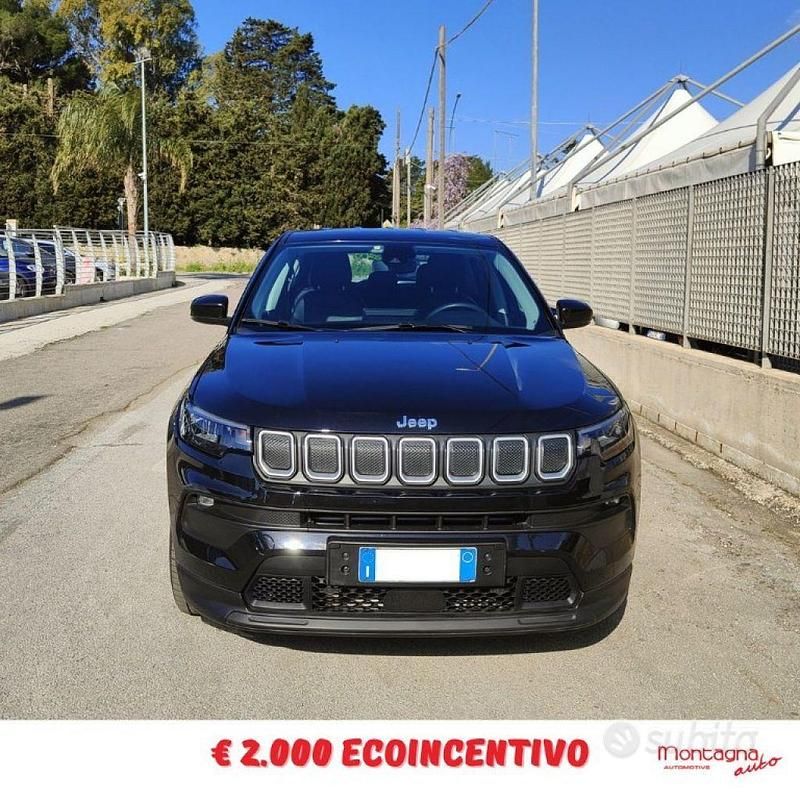 Usata Jeep Compass 130 CV (95 kW) 2021 Nero SUV