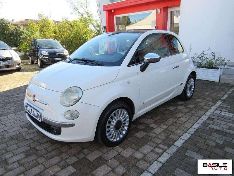 Usata Fiat 500 Lounge 75 CV (55 kW) 2010 Bianco Berlina