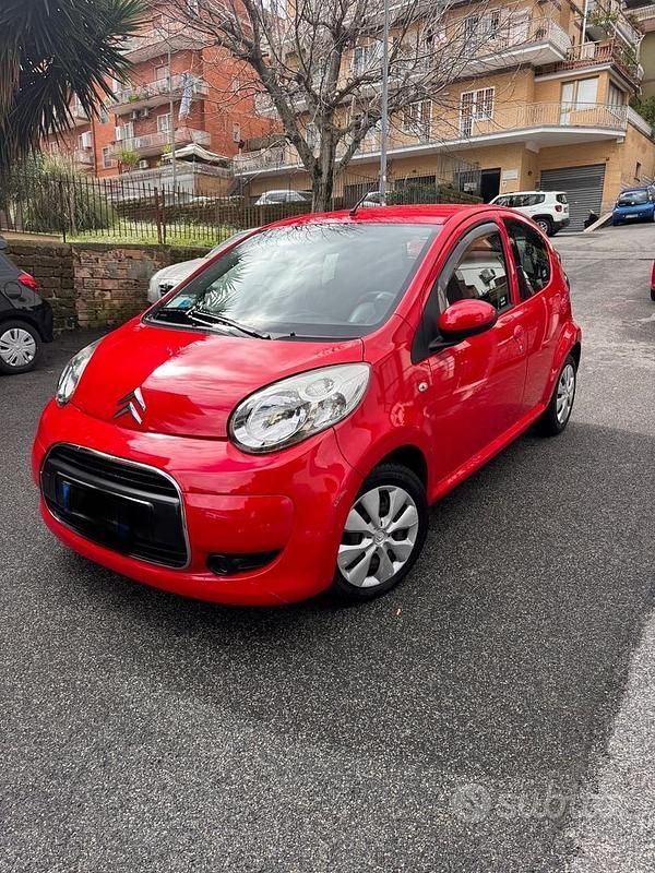 Usata Citroën C1 68 CV (50 kW) 2009 Rosso Utilitaria
