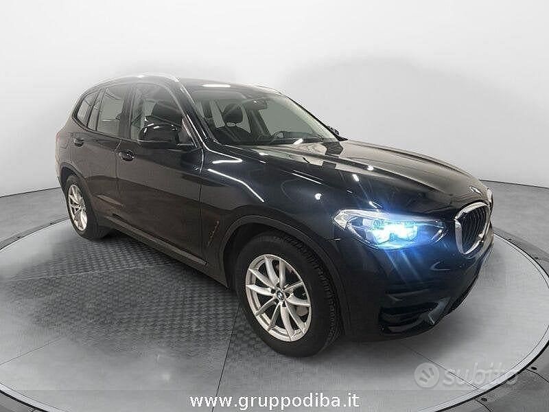 Usata BMW X3 Advantage 190 CV (139 kW) 2018 Nero SUV