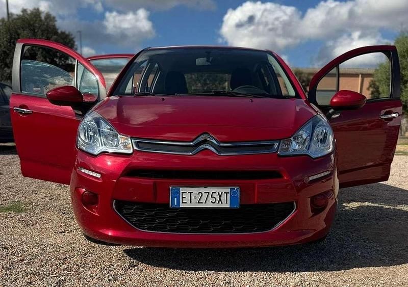 Usata Citroën C3 Exclusive 68 CV (50 kW) 2014 Rosso Berlina