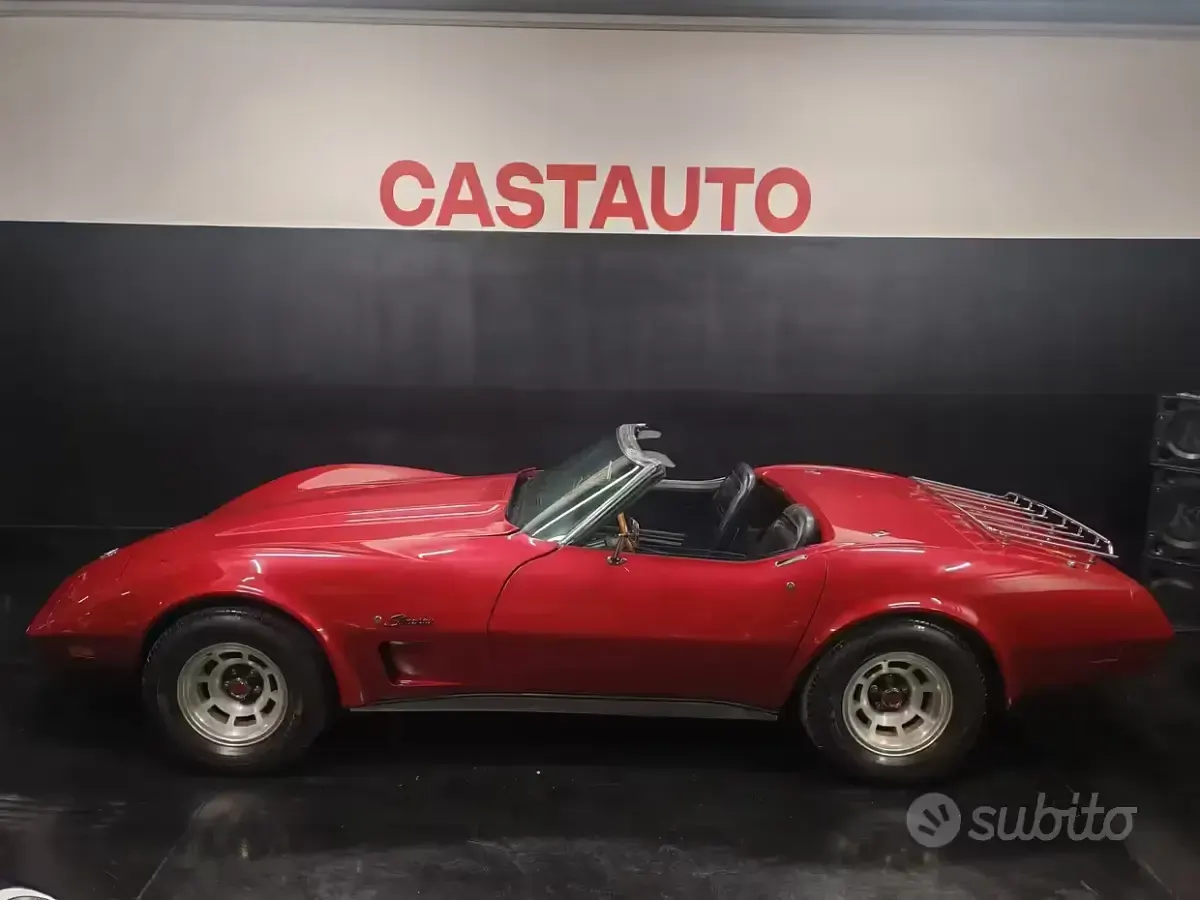 Usata Corvette C3 197 CV (144 kW) 1970 Rosso Cabrio