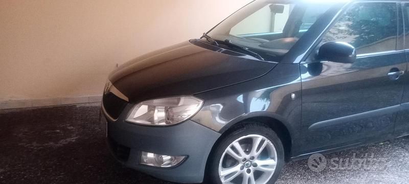 Usata Skoda Fabia 64 CV (47 kW) 2010 Nero Berlina