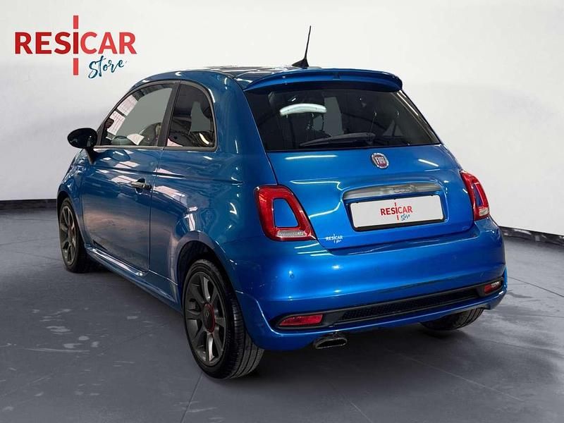 Usata Fiat 500 S 105 CV (77 kW) 2018 Blu Berlina