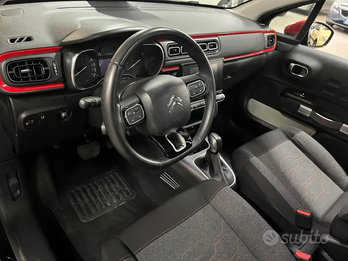 Usata Citroën C3 110 CV (80 kW) 2018 Nero Utilitaria
