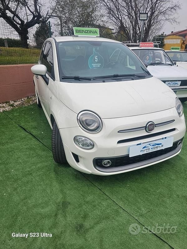 Bianco Usata 2011 Fiat 500 Tre volumi | 5800 € (Buon prezzo) - Immagine 1/4