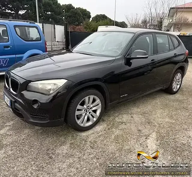 Brugt BMW X1 Sport Line 116 HK (85 kW) 2013 Sort SUV