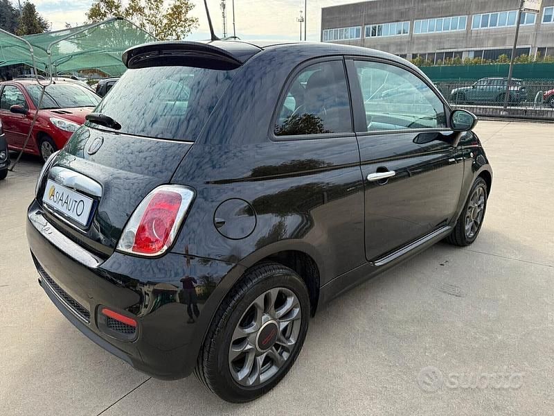 Usata Fiat 500 Sport 69 CV (50 kW) 2014 Nero Utilitaria