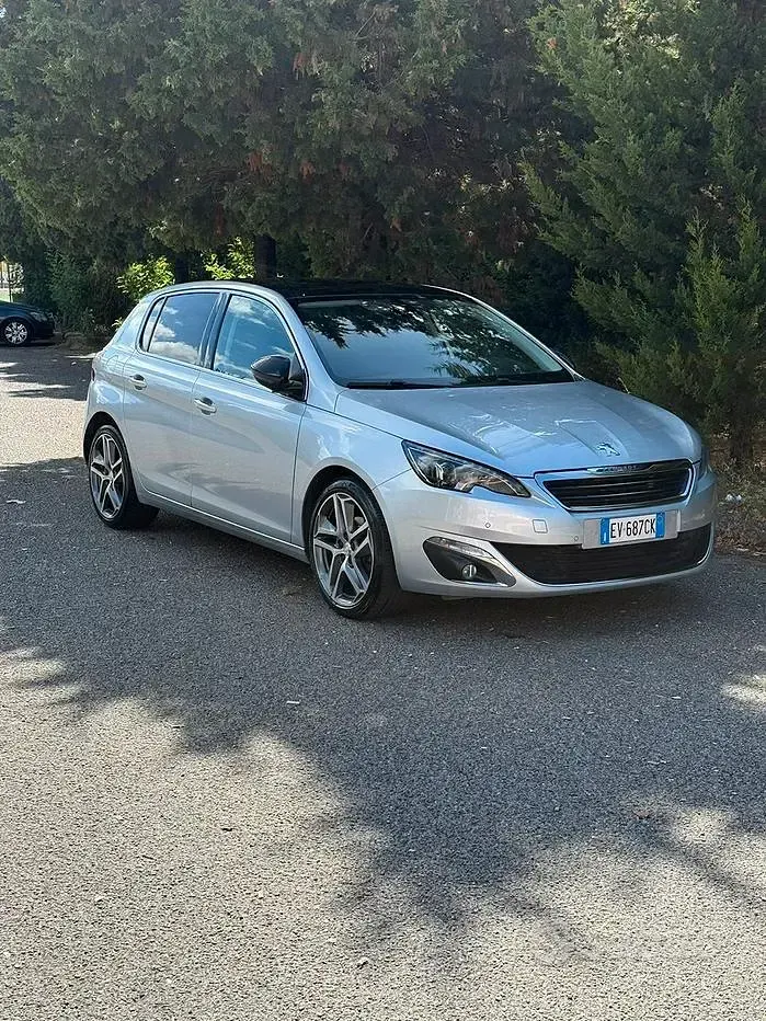 Usata Peugeot 308 116 CV (85 kW) 2014 Grigio Berlina