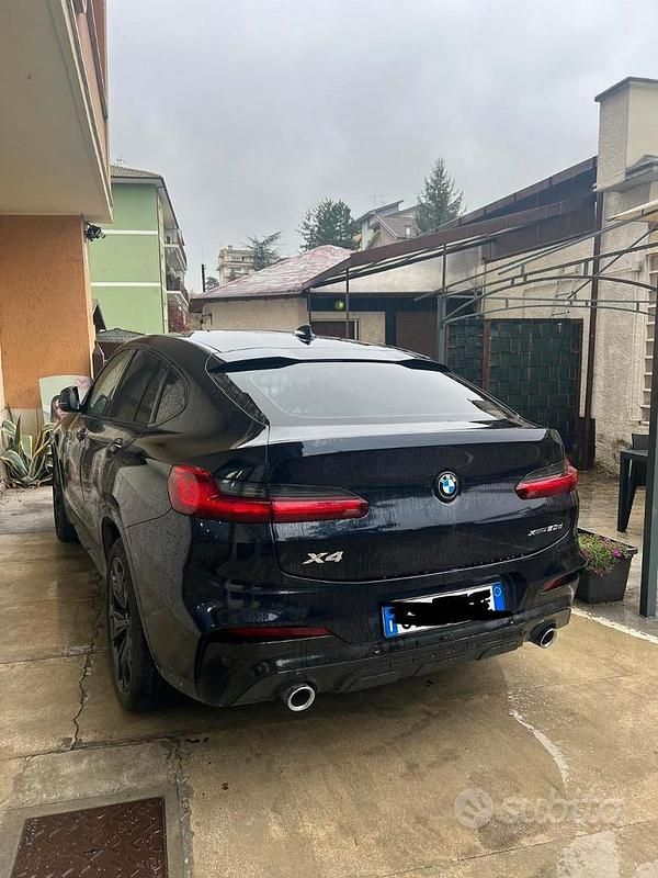 Usata BMW X4 M Sport 190 CV (139 kW) 2020 Blu SUV