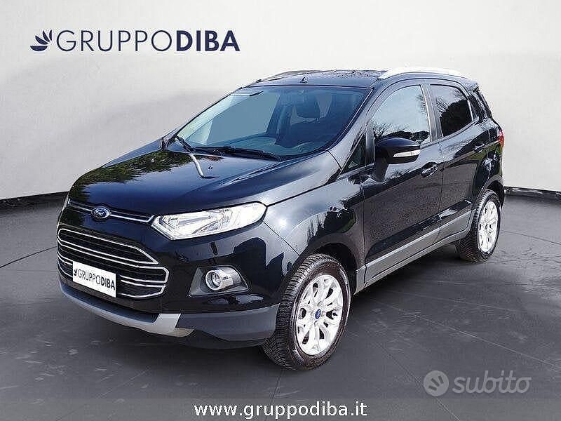 Usata Ford Ecosport Titanium 95 CV (69 kW) 2017 Nero SUV