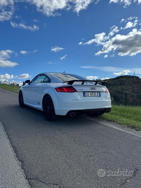Usata Audi TTS 310 CV (228 kW) 2017 Bianco Coupé