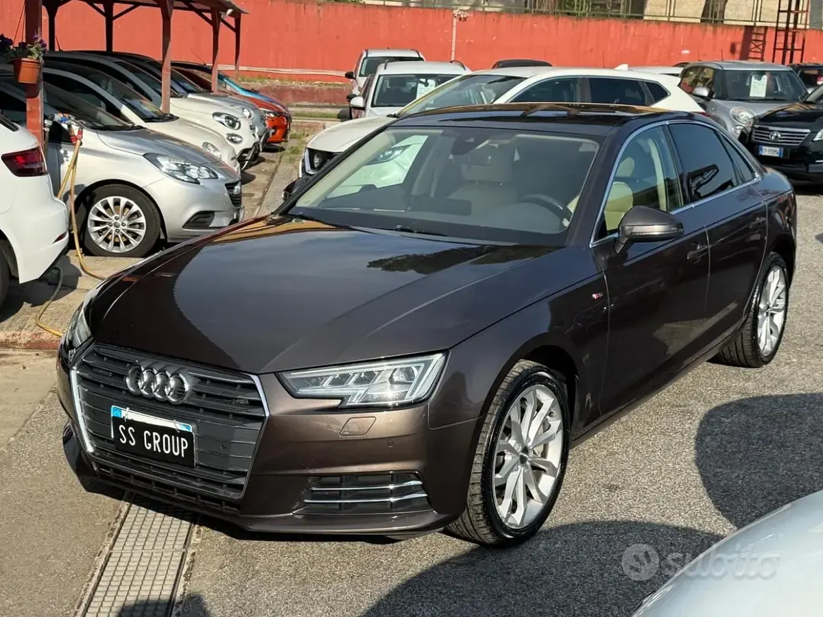 Usata Audi A4 S-Line 272 CV (200 kW) 2016 Grigio Berlina