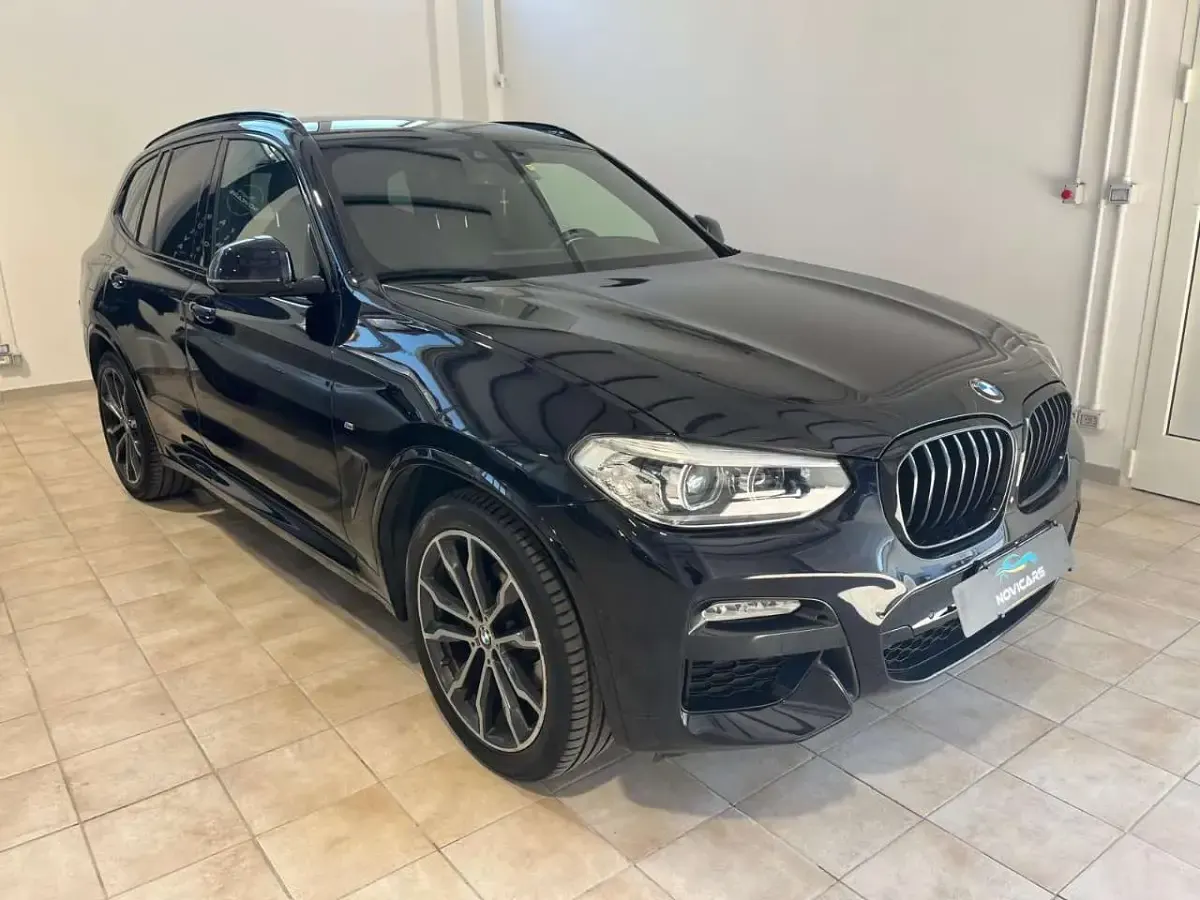 Usata BMW X3 190 CV (139 kW) 2018 Blu/azzurro SUV