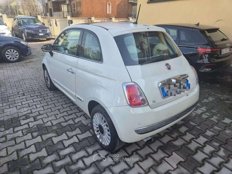 Usata Fiat 500 Lounge 69 CV (50 kW) 2013 Bianco Utilitaria
