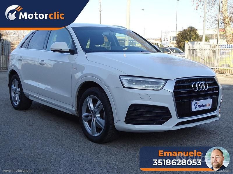 Usata Audi Q3 Sport 184 CV (135 kW) 2015 Bianco SUV