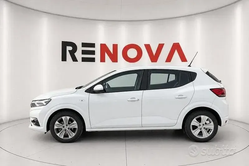 Usata Dacia Sandero Expression 101 CV (74 kW) 2023 Bianco Utilitaria
