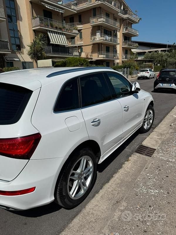 Usata Audi Q5 S-Line 190 CV (139 kW) 2015 Bianco SUV