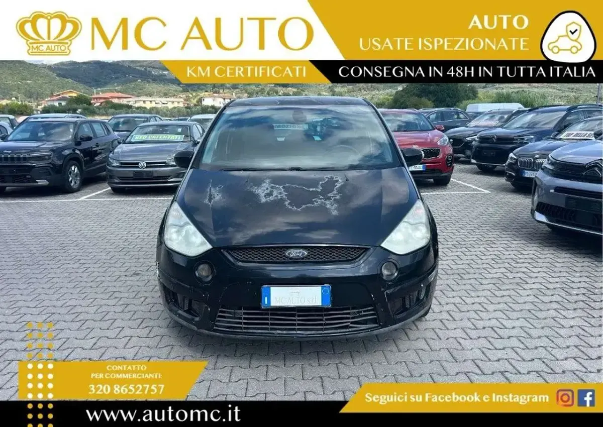 Usata Ford S-MAX S 140 CV (102 kW) 2007 Nero Monovolume