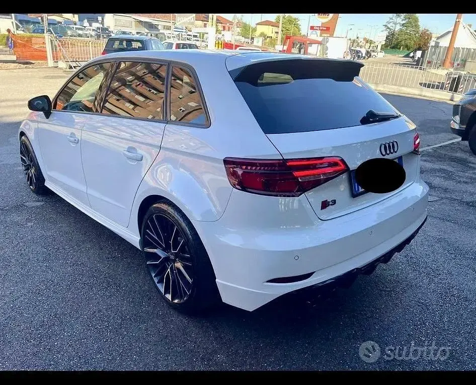 Usata Audi A3 Comfort 310 CV (228 kW) 2017 Bianco Berlina