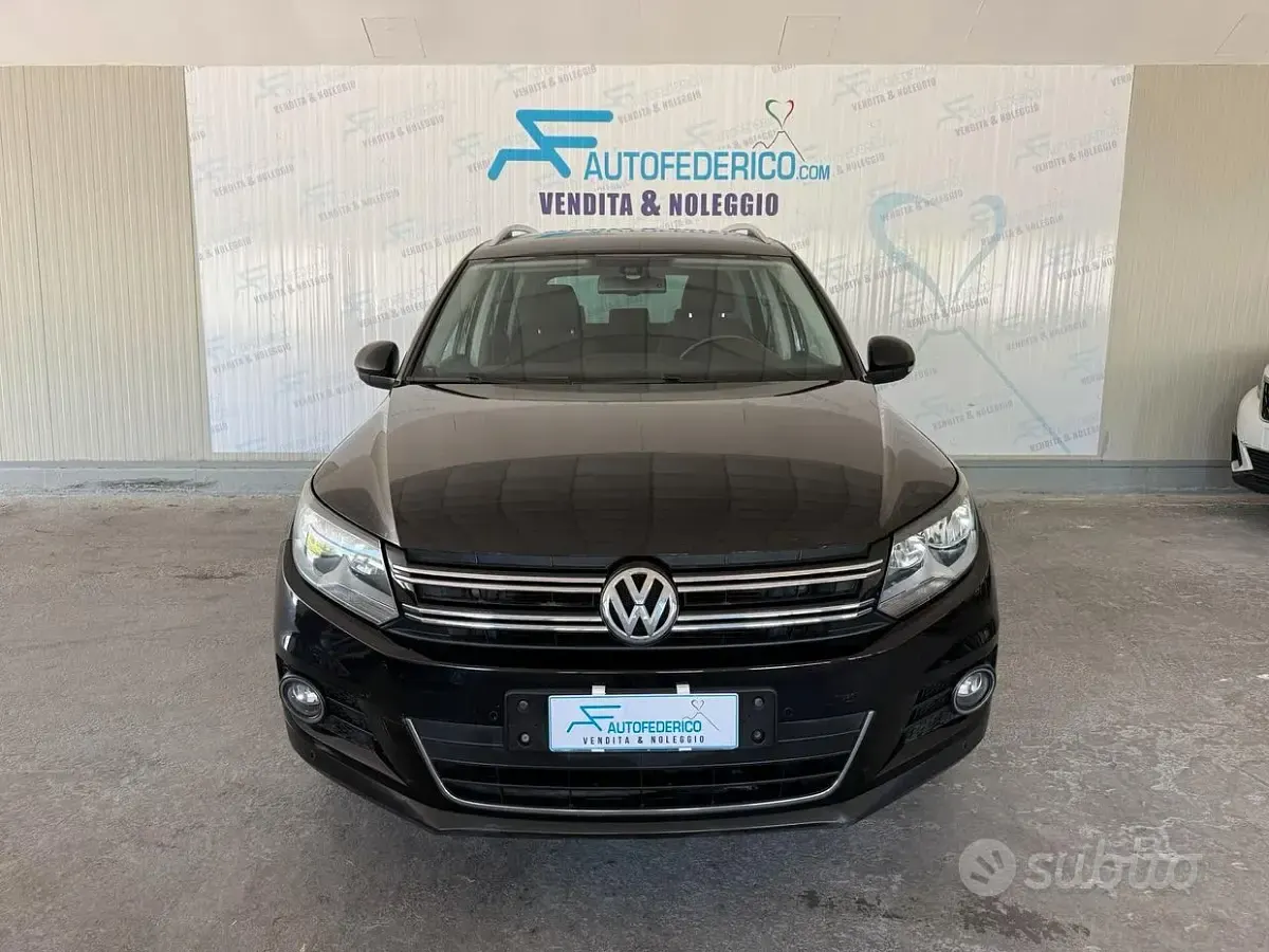 Usata VW Tiguan Style 110 CV (80 kW) 2016 Nero SUV