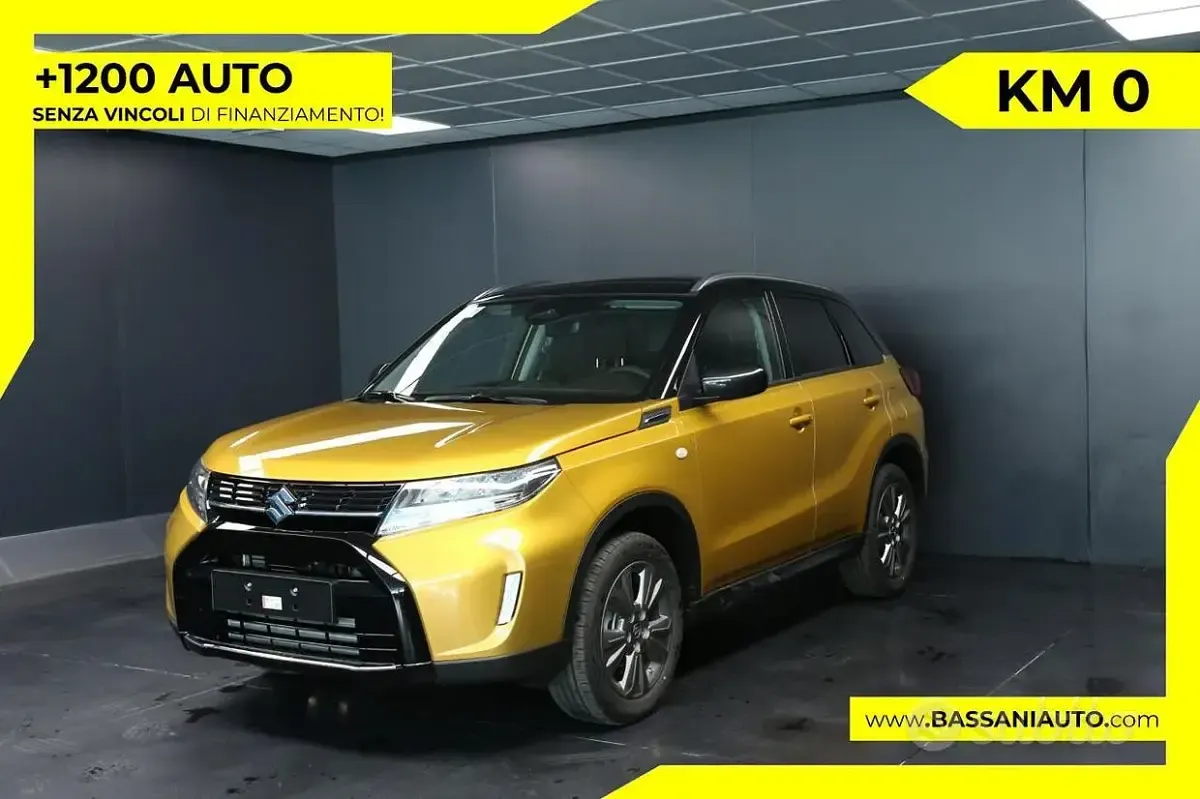 Nuova Suzuki Vitara 110 CV (80 kW) 2026 Giallo SUV