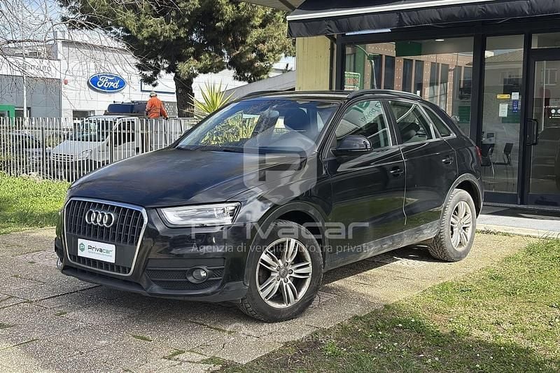 Usata Audi Q3 Advanced 140 CV (102 kW) 2013 Nero SUV
