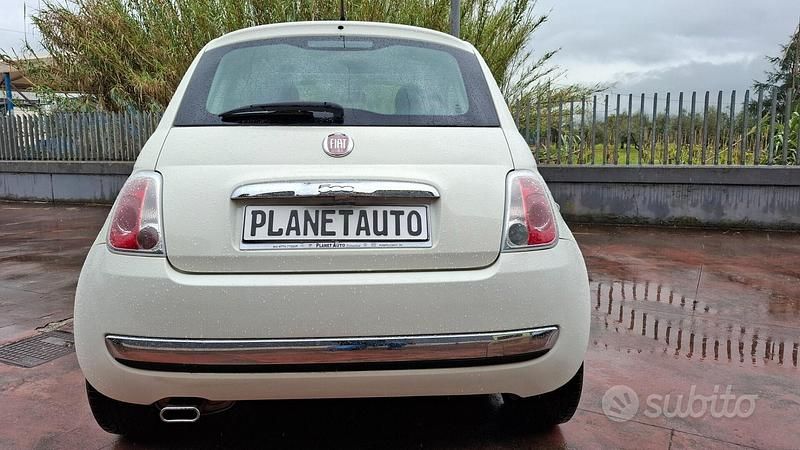 Usata Fiat 500 Lounge 69 CV (50 kW) 2009 Bianco Cabrio