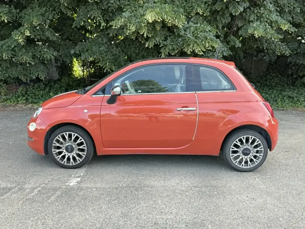 Usata Fiat 500 69 CV (50 kW) 2017 Arancione Utilitaria