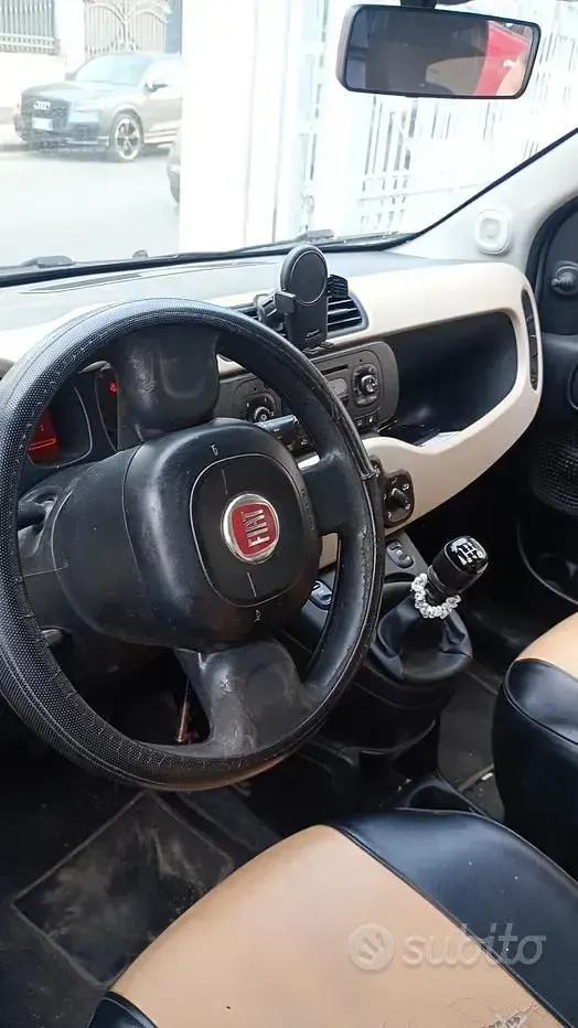 Usata Fiat Panda Easy 80 CV (58 kW) 2013 Grigio Utilitaria