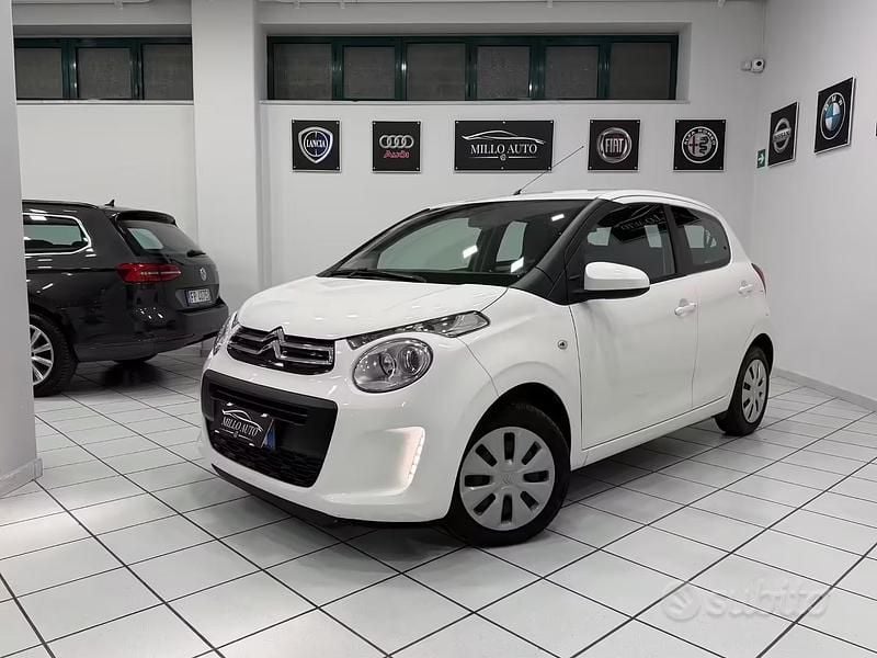 Usata Citroën C1 Feel 70 CV (51 kW) 2017 Bianco Utilitaria