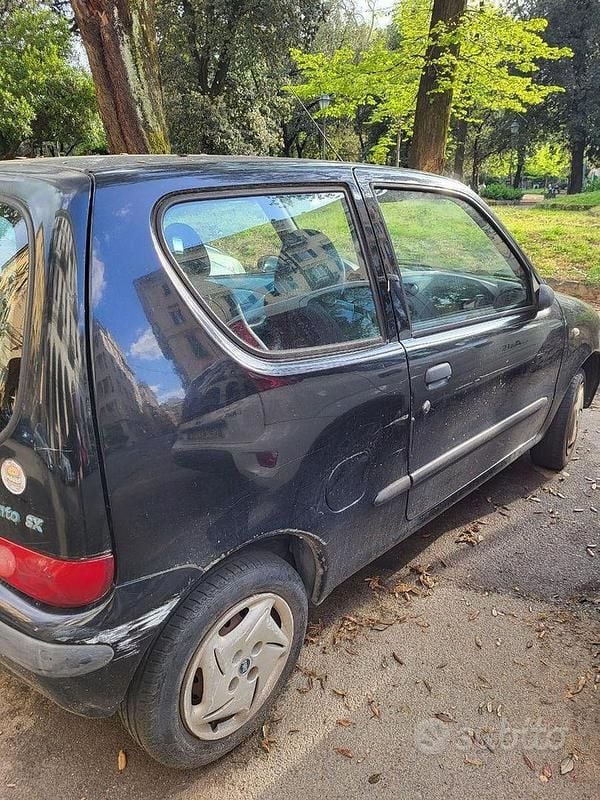 Usata Fiat 600 2002 Nero Utilitaria