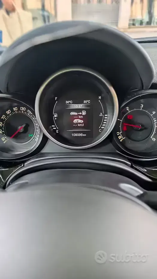 Usata Fiat 500X Lounge 120 CV (88 kW) 2017 Nero SUV