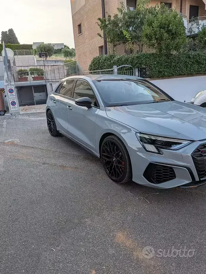 Usata Audi S3 Exclusive 310 CV (228 kW) 2022 Grigio Berlina