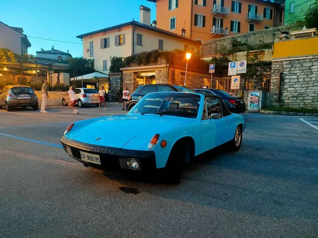 Usata Porsche 914 101 CV (74 kW) 1974 Blu/azzurro Cabrio