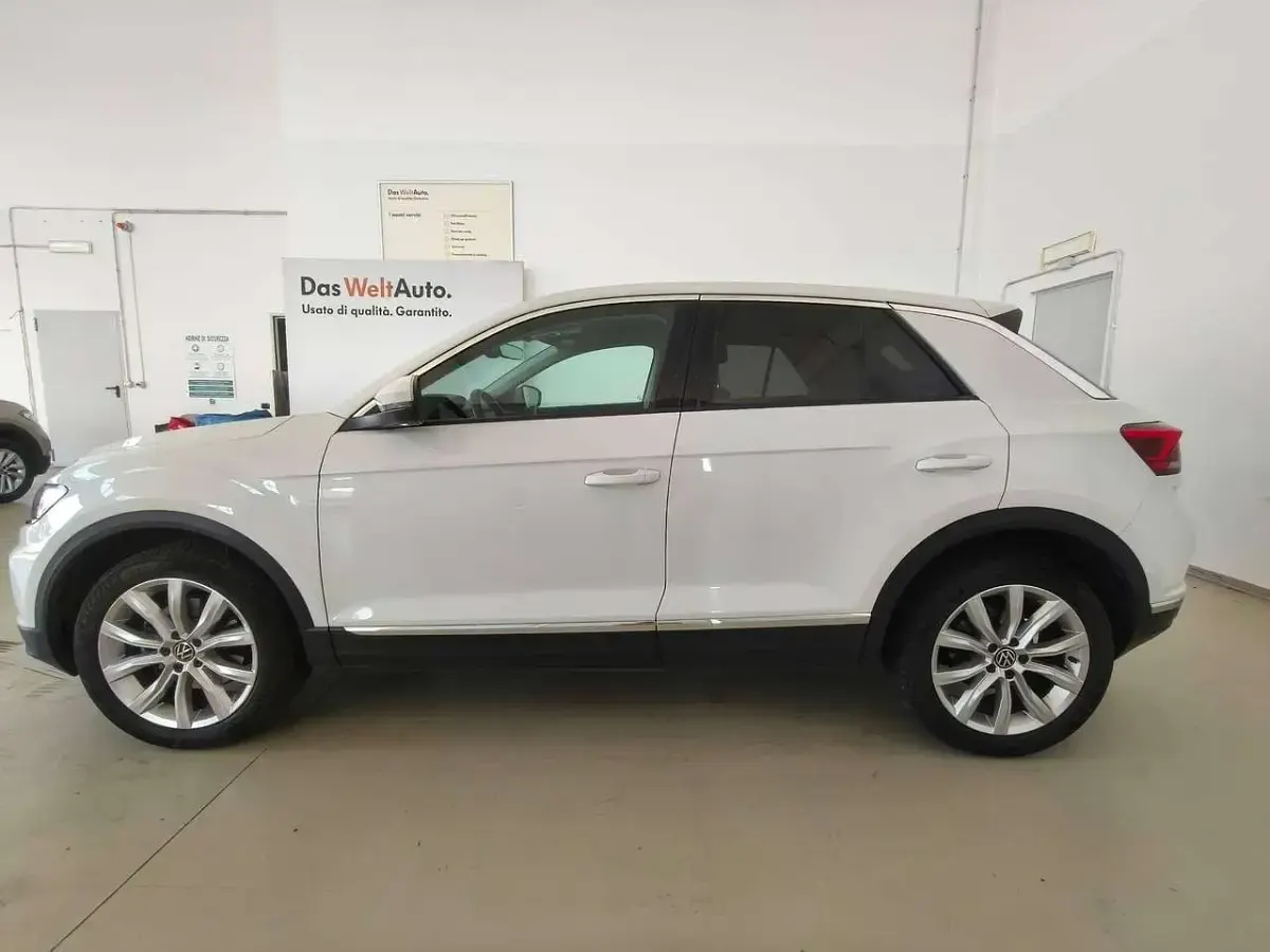 Usata VW T-Roc Advance 150 CV (110 kW) 2021 Pure white SUV