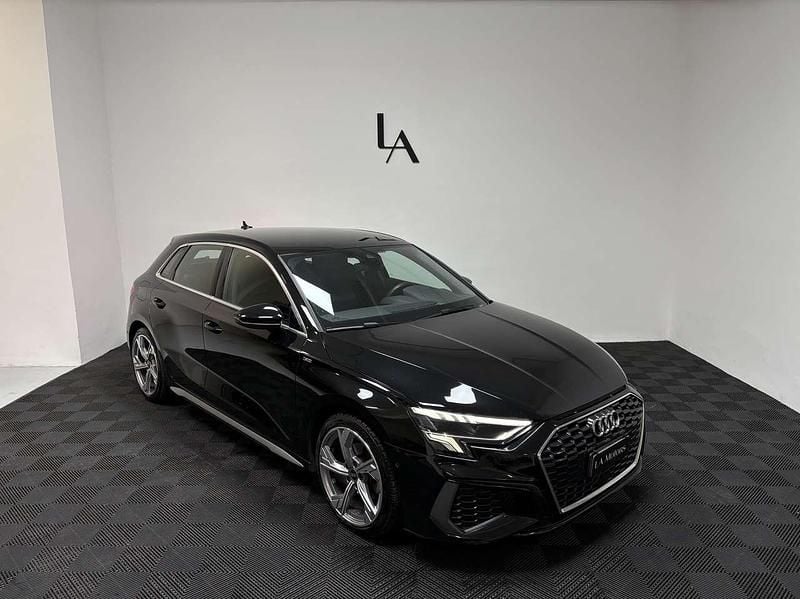 Usata Audi A3 S-Line 110 CV (80 kW) 2021 Nero Berlina