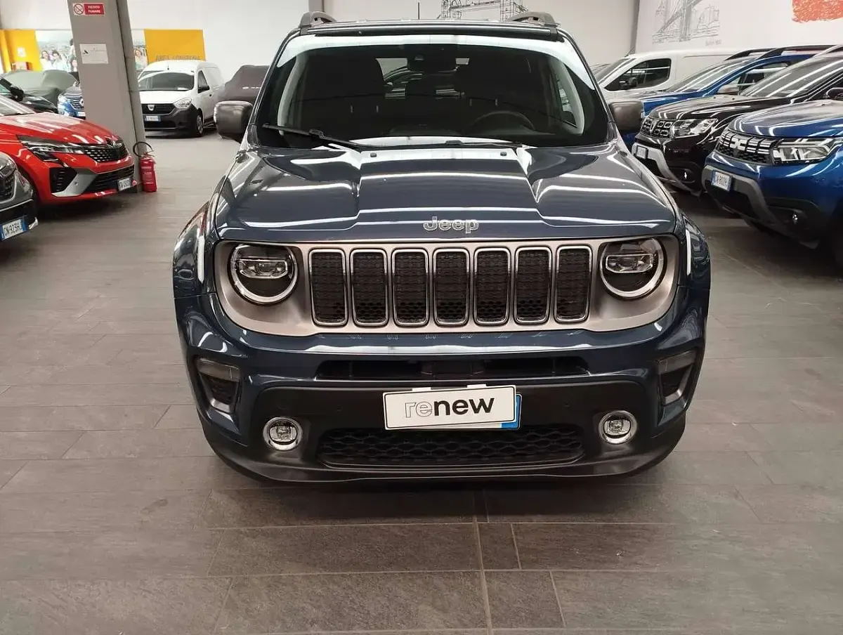 Usata Jeep Renegade Limited 120 CV (88 kW) 2020 Blu scuro metallizzato SUV