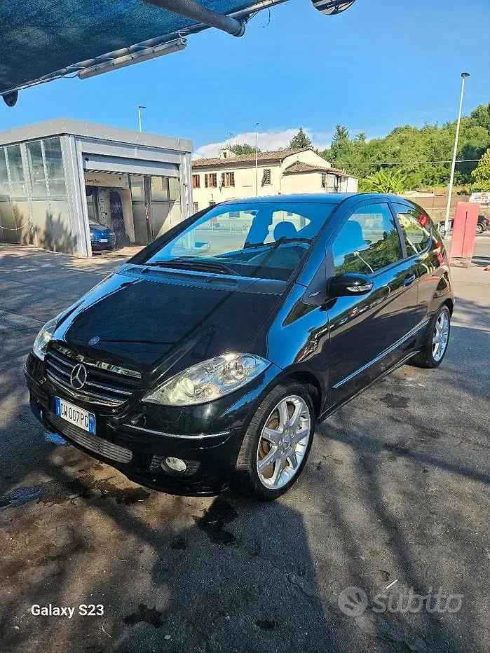 Usata Mercedes A150 95 CV (69 kW) 2005 Nero Berlina