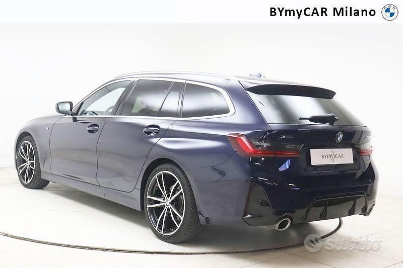 Usata BMW 320e M Sport 190 CV (139 kW) 2023 Blu Station wagon