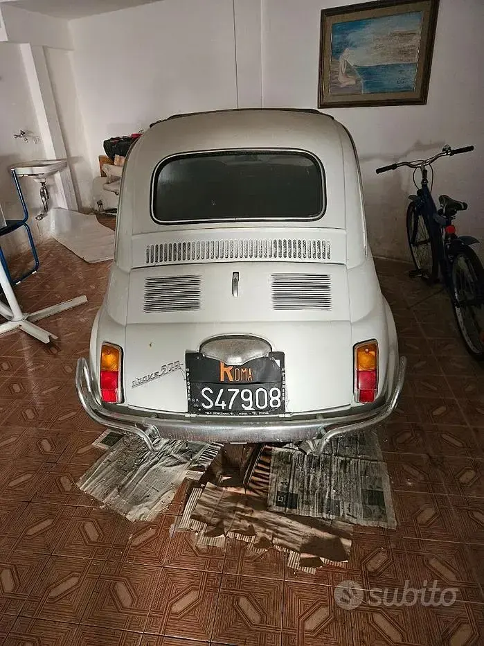 Usata Fiat 500 1960 Bianco Utilitaria