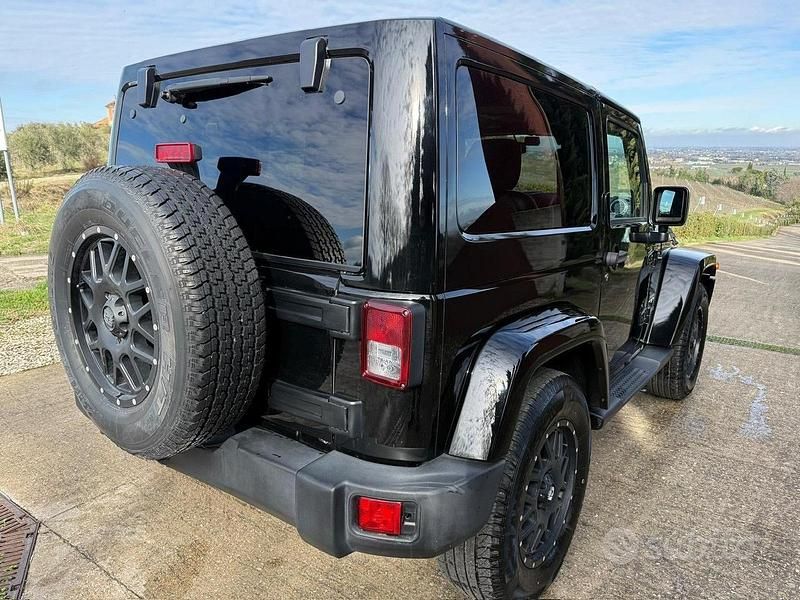 Usata Jeep Wrangler Sahara 200 CV (147 kW) 2018 Nero SUV