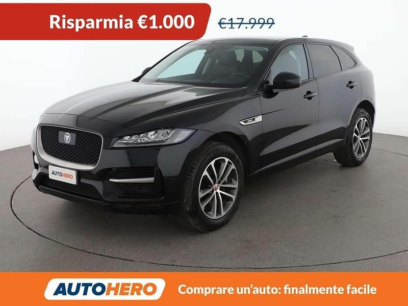Usata Jaguar F-Pace R-Sport 105 CV (77 kW) 2018 Nero SUV