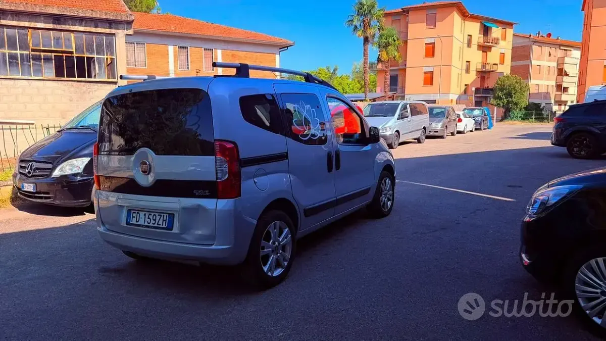 Usata Fiat Qubo Dynamic 77 CV (56 kW) 2016 Grigio Monovolume