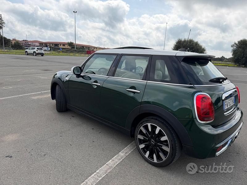 Usata Mini Cooper S Hype 192 CV (141 kW) 2019 Verde Utilitaria
