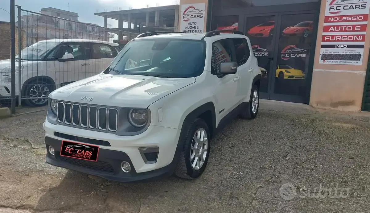 Usata Jeep Renegade Limited 120 CV (88 kW) 2020 Bianco SUV