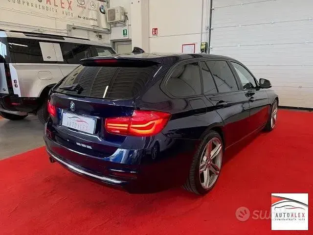 Usata BMW 318 Advantage 150 CV (110 kW) 2016 Blu Station wagon