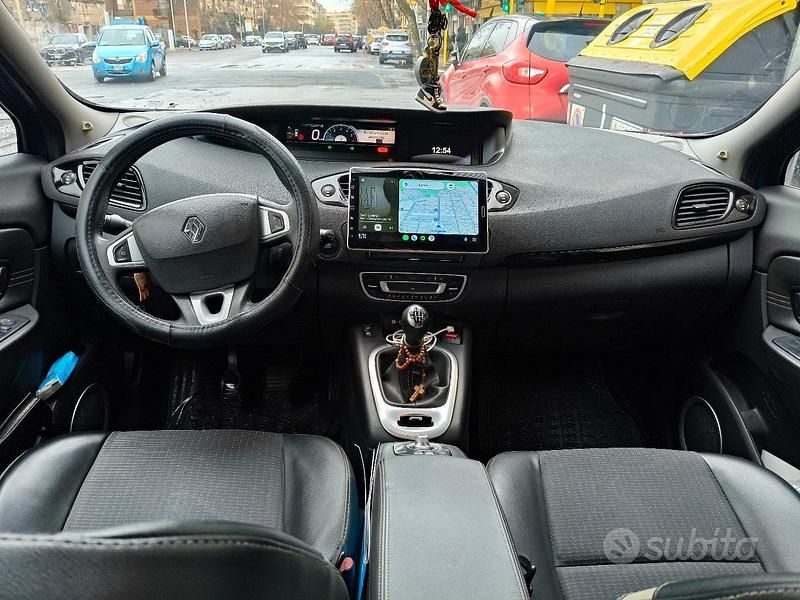 Usata Renault Scénic III 110 CV (80 kW) 2011 Blu Monovolume