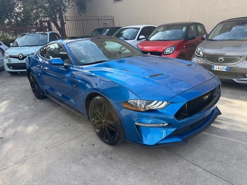 Usata Ford Mustang Fastback 314 CV (230 kW) 2019 Blu Coupé